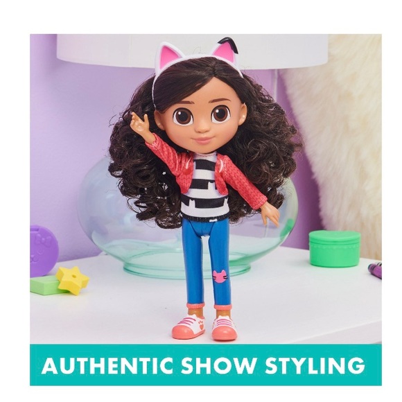 Gabby's Dollhouse, 8-inch Gabby Girl Doll, Kids Toys for Ages 3+ - Picture 3 of 9